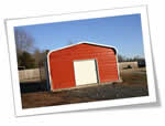 Carport.com photo of metal garage starting at $2,780