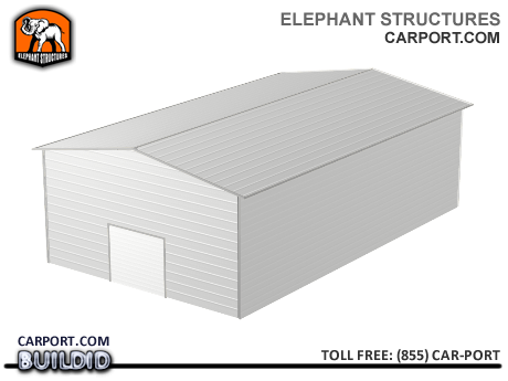 Three Car Steel Garage Metal Garages - Elephant Structures