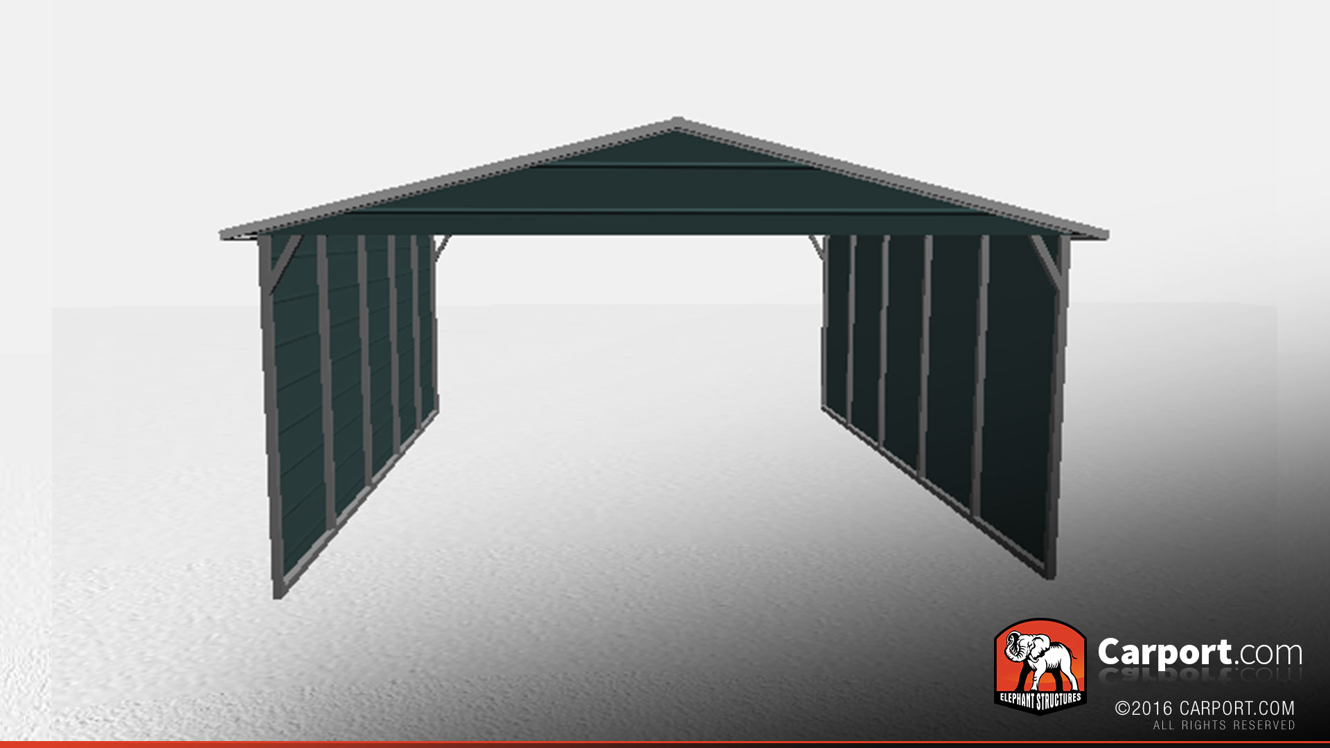 18x21x6-double-wide-boxed-eave-carport-32222-front carport