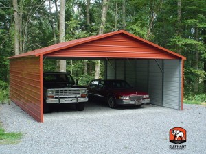 Country House Plan with Carport