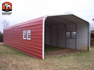 Metal Building Carport from Elephant Structures