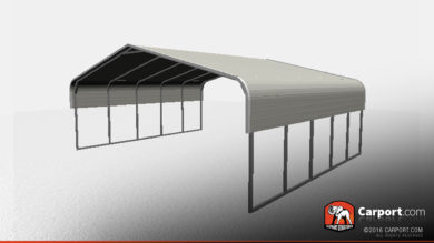 triple wide metal carport