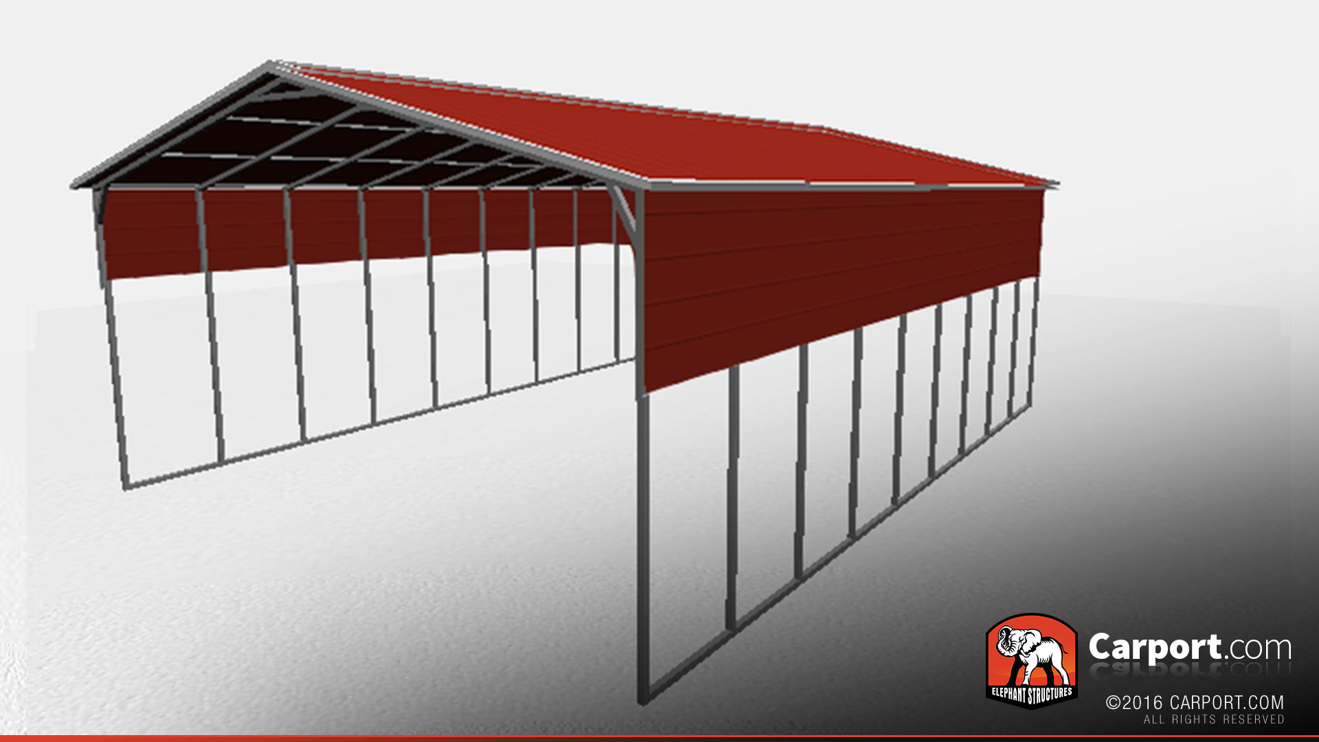 26x36x10-metal-boat-shelter-vertical-roof-32295-exterior 26 x 36 x 10 metal boat shelter with vertical roof