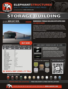 Warehouse Storage Building