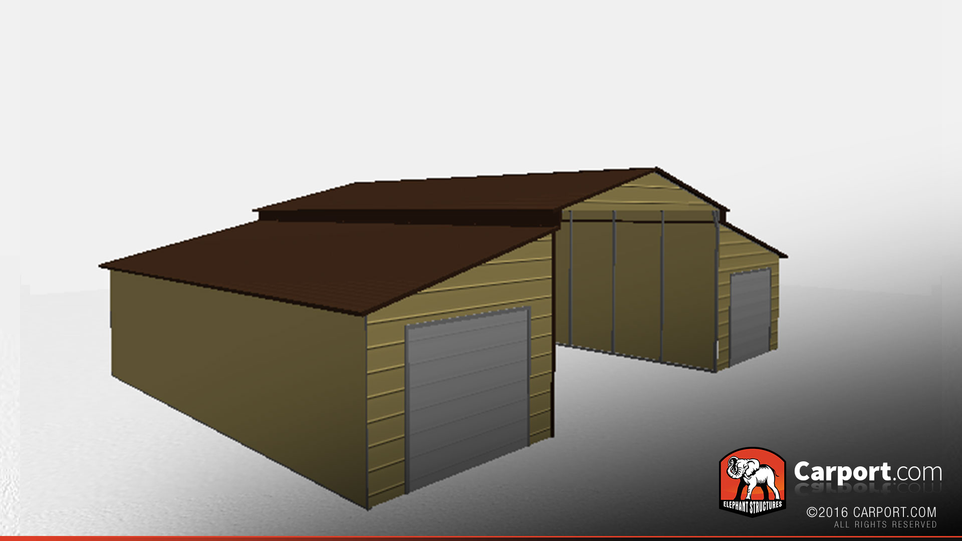 30x40x12-ridgeline-barn-w-two-garage-doors-32329-side2