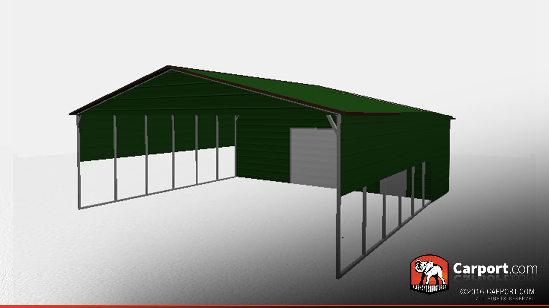 30x50-storage-building-with-vertical-style-roof-32285-side1 30 x 50 metal storage building with vertical style roof
