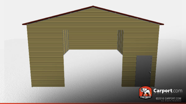 Vertical roof metal workshop
