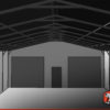 30x51 Storage Building Interior