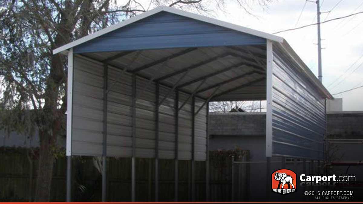 Rv Cover 12 X 31 With A Frame Metal Roof Shop Carports Online Today