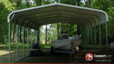 18x26 Two Car Carport