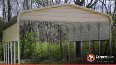 18x26 Boxed Eave RV Carport