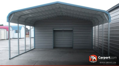 18x26 2 Car Metal Carport
