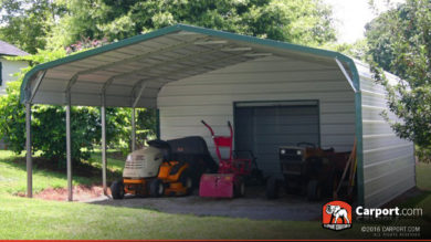 18x26 Two Car Carport Double Wide