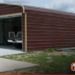 22x31 Metal Building with Back Entrance