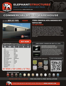 Commercial Metal Warehouse