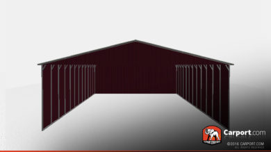 40x51 RV Carport Three-Sided 3
