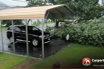 Certified One Car Carport