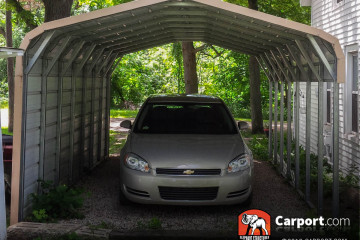 12x21 Single Wide Metal Carport