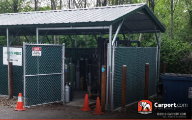 12x24 Custom Single Wide Carport