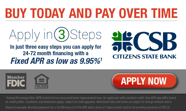 Metal Building and Carport Financing