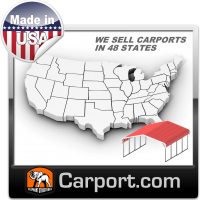 Free carport delivery and installation in these locations across the USA.