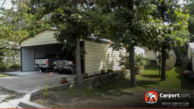 24x31 Double Wide Carport