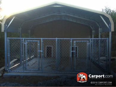 20x21 Double Wide Carport Shelter