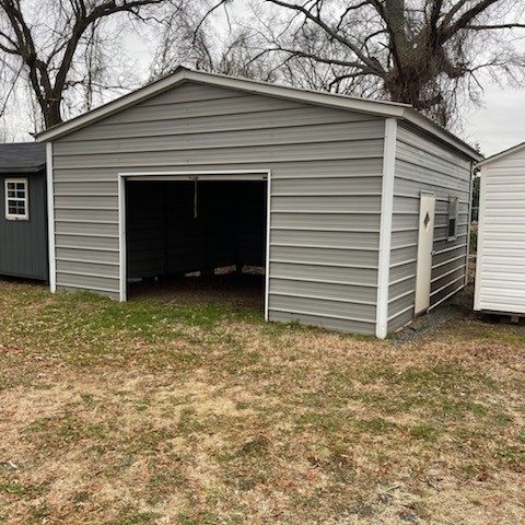 steel metal garage