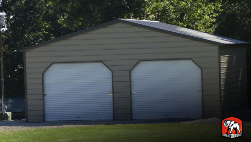 two-door garage