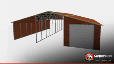 valley style metal building