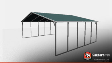 boxed eave carport